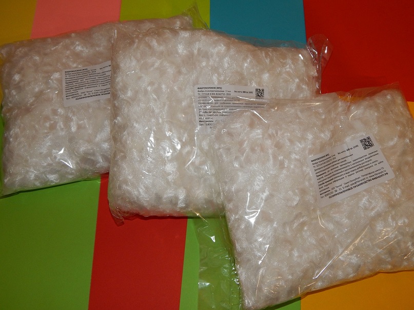 Фибра полипропиленовая купить | 12мм