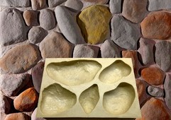 фото формы и речного камня